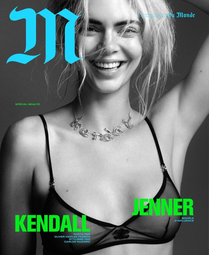 M Le Magazine du Monde October 25, 2024 : Kendall Jenner by Oliver Hadlee Pearch 