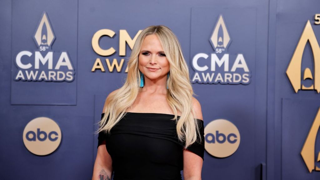 Miranda Lambert attends The 58th Annual CMA Awards at Music City Center on November 20, 2024 in Nashville, Tennessee.