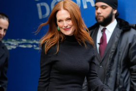 Julianne Moore is seen on December 9, 2024 in New York City.