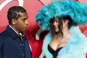 Rihanna and ASAP Rocky attend The Fashion Awards 2024 Presented by Pandora at the Royal Albert Hall on December 02, 2024 in London, England.