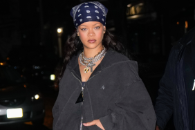 Rihanna is seen on December 28, 2024 in New York City.