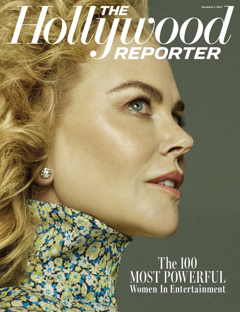 The Hollywood Reporter December 4, 2024 : Nicole Kidman by Alique 