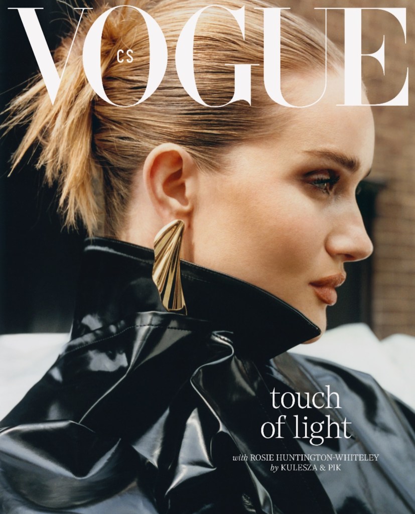 Vogue Czechoslovakia December 2024 : Rosie Huntington-Whiteley by Kulesza + Pik & Yilan Hua by Luka Booth 