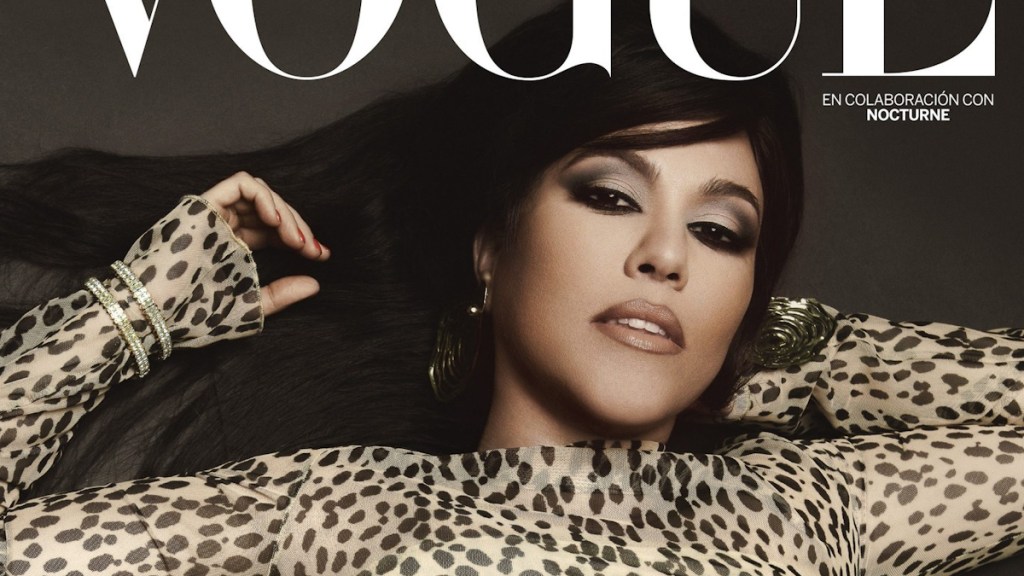 Vogue Mexico Beauty December 2024 : Kourtney Kardashian by Jacques Burga