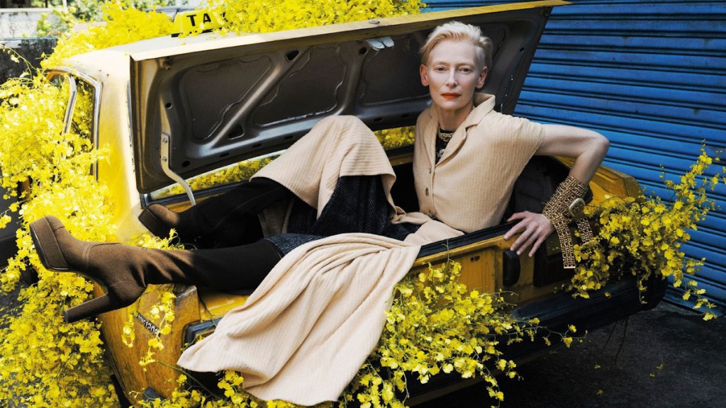 Vogue Taiwan December 2024 : Tilda Swinton by Zhong Lin