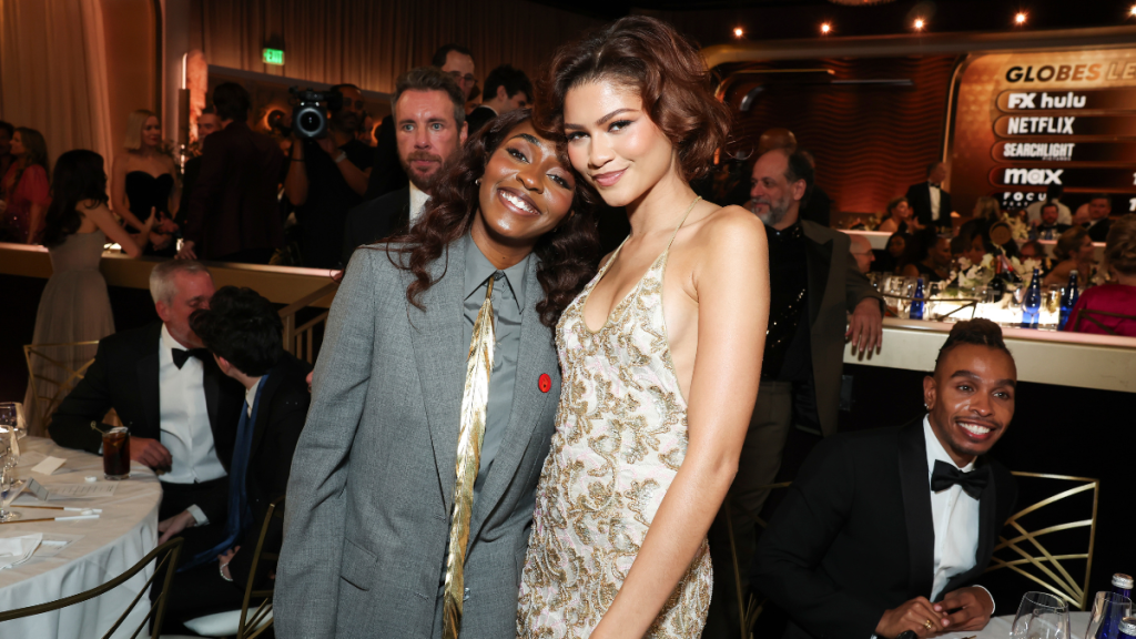 Zendaya Golden Globes 2025 Louis Vuitton Dress