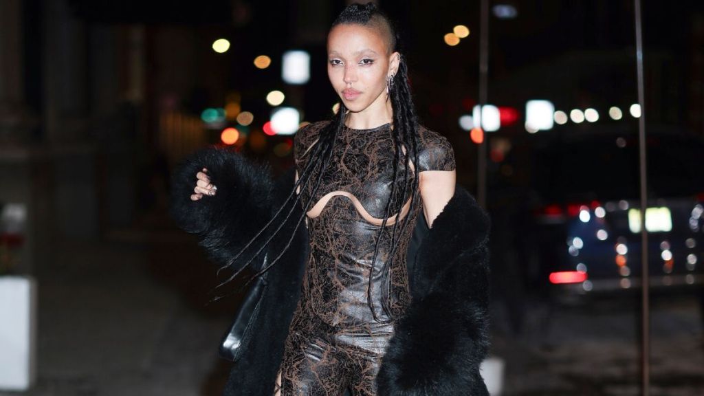 FKA Twigs seen on January 20, 2025 in New York City.