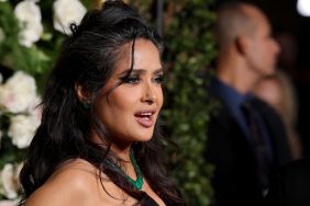 Salma Hayek attends the 82nd Annual Golden Globe Awards at The Beverly Hilton on January 05, 2025 in Beverly Hills, California.