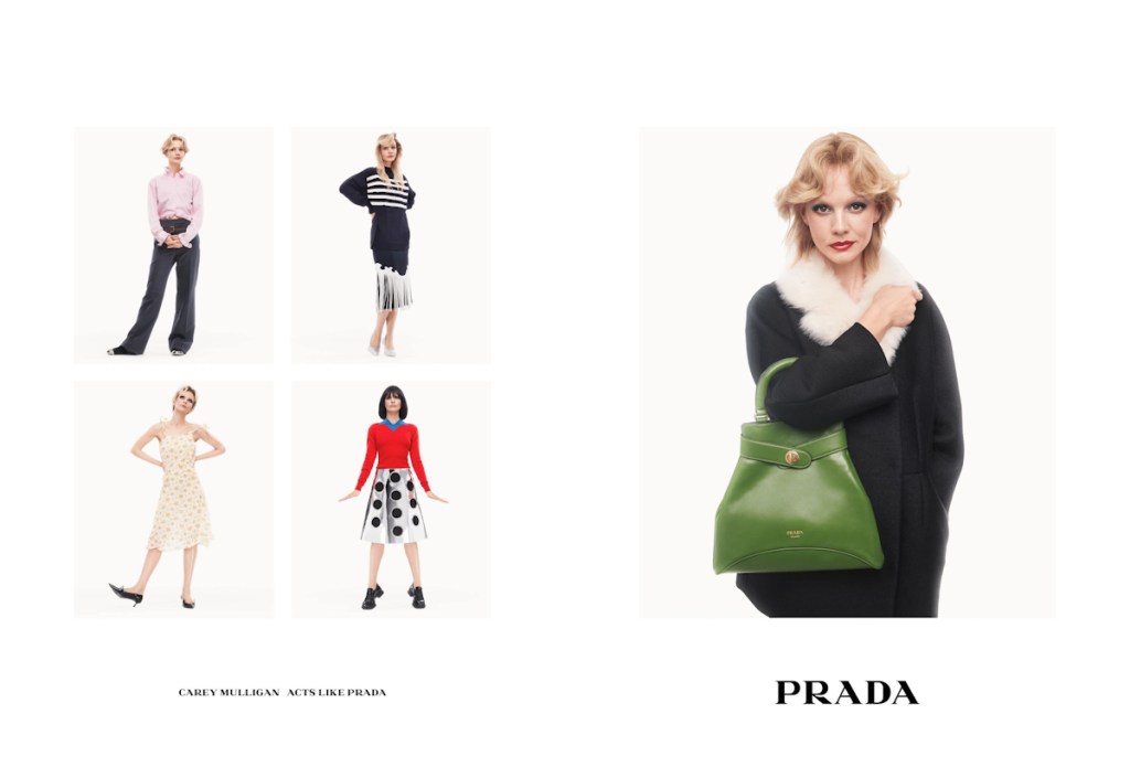 Prada S/S 2025 : Carey Mulligan by Steven Meisel