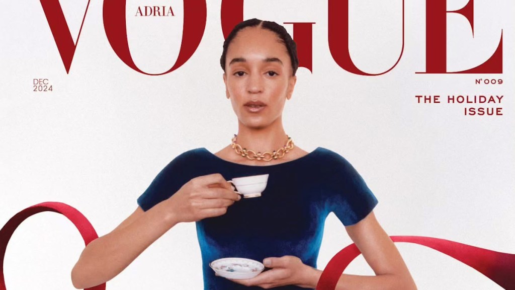 Vogue Adria December 2024 : Indira Scott by Nick Thompson