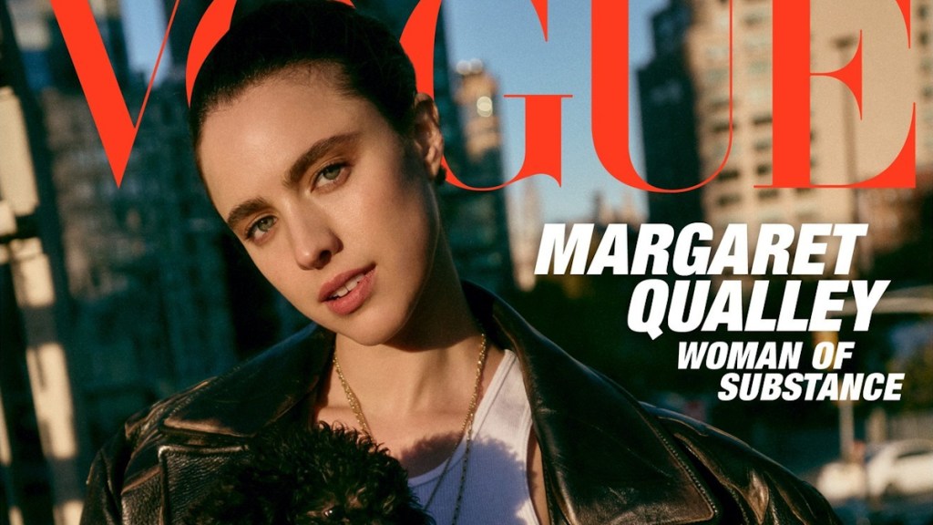 Vogue Australia January 2025 : Margaret Qualley by Josh Olins