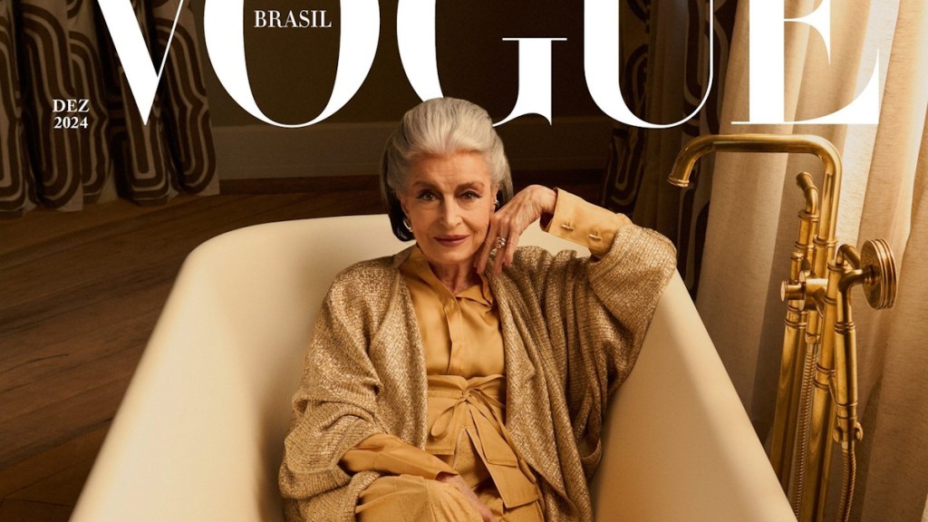 Vogue Brazil December 2024 : Costanza Pascolato by Bob Wolfenson