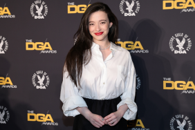 Mikey Madison poses in the press room during the at the 77th Annual Directors Guild Of America Awards at The Beverly Hilton on February 08, 2025 in Beverly Hills, California.