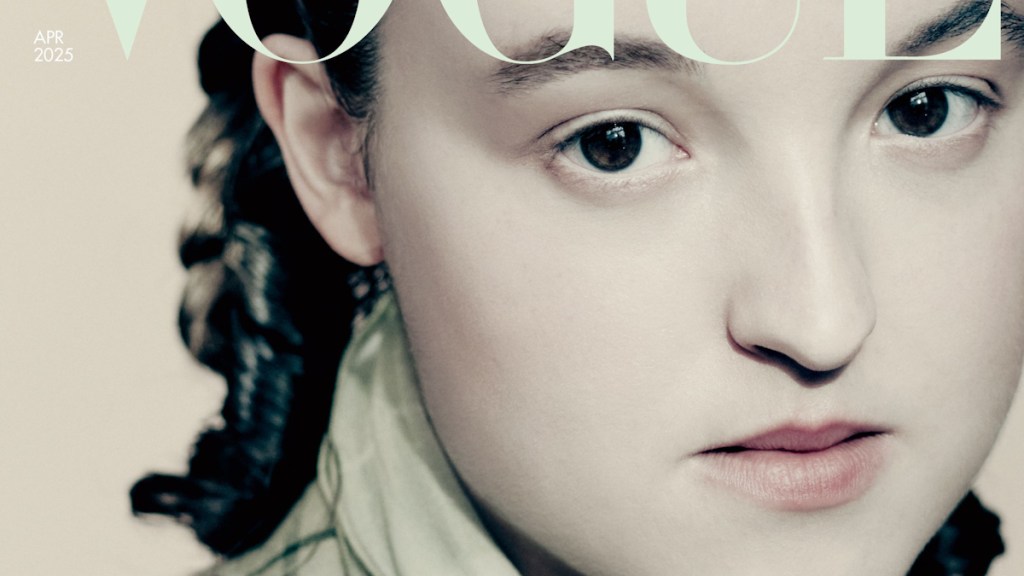 UK Vogue April 2025 : Bella Ramsey by Paolo Roversi