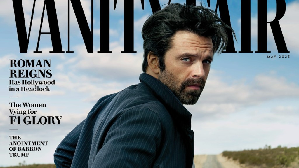 Vanity Fair May 2025 : Sebastian Stan by Norman Jean Roy