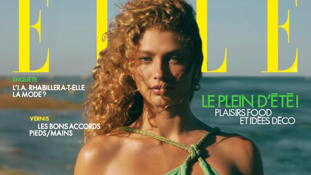 Elle France June 5, 2025 : Dorit Revelis by Emma Tempest