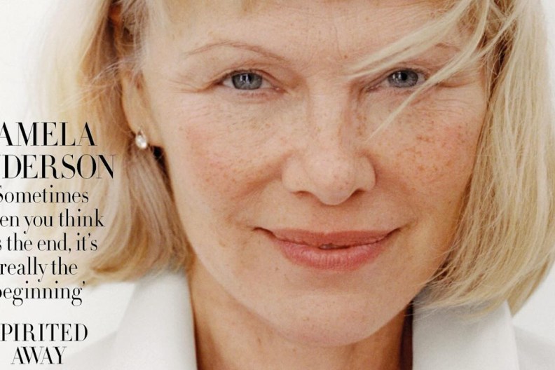 UK Harper’s Bazaar July/August 2025 : Pamela Anderson by Pamela Hanson