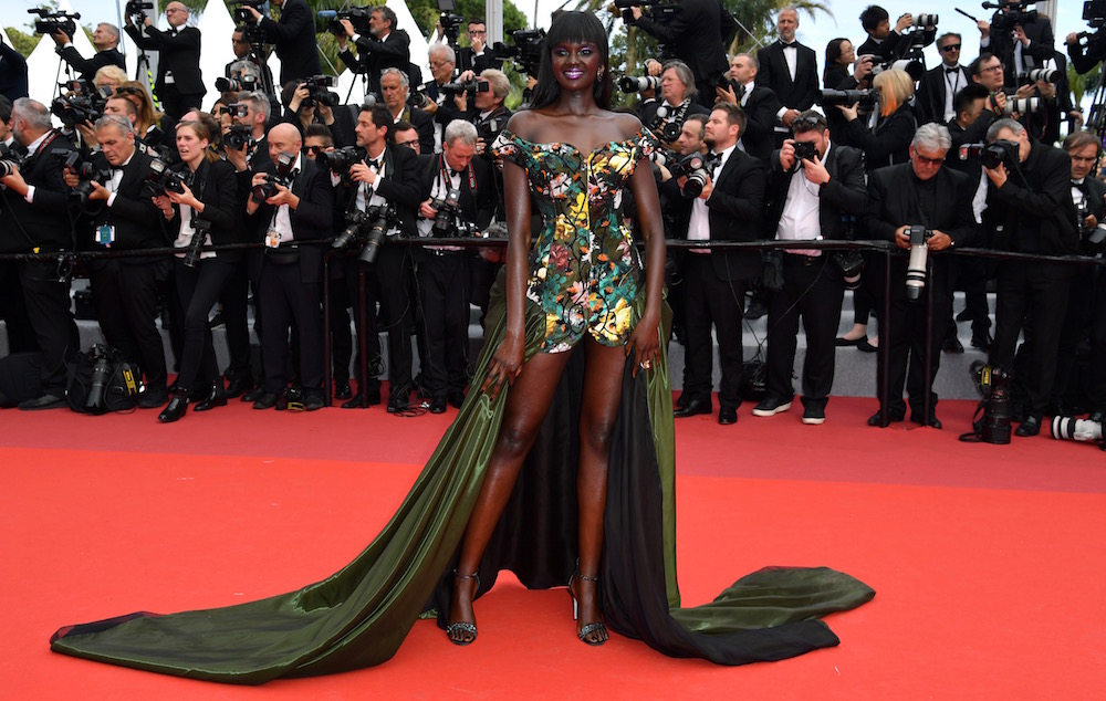 Duckie Thot at the Premiere of Once Upon a Time in Hollywood