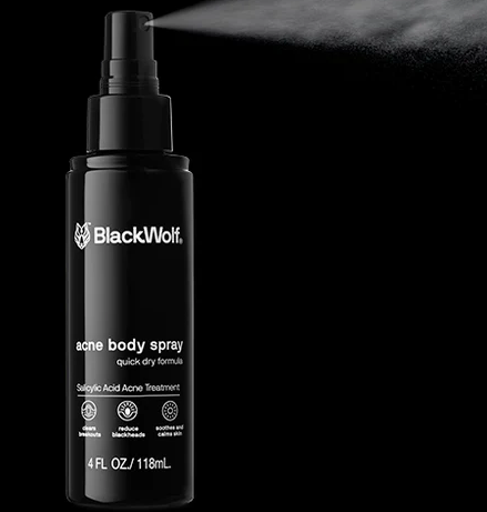 Black Wolf Acne Body Spray