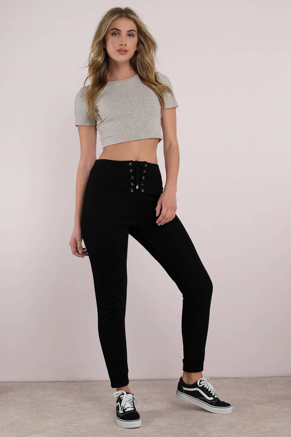 Lace Up Sweats Save: Tobi