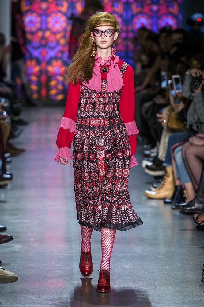 Anna Sui Fall 2018 #5