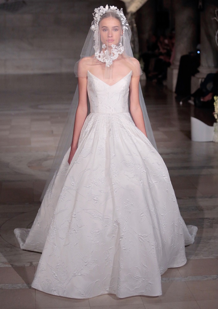 Reem Acra Bridal Fall 2019