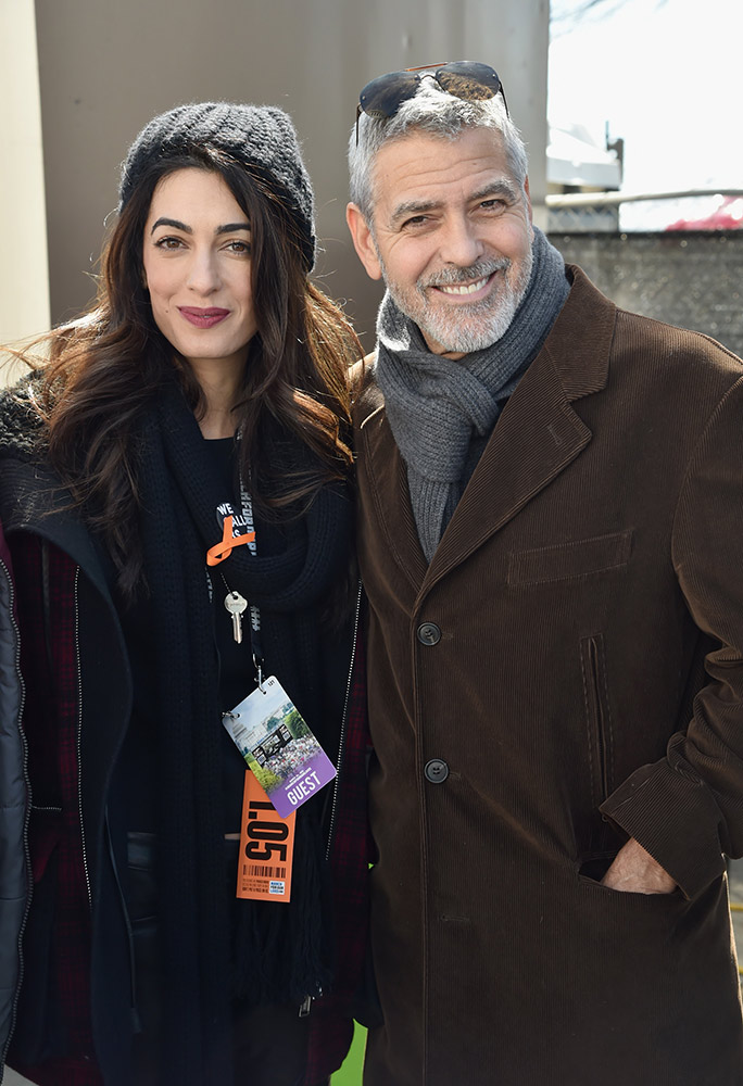 George & Amal Clooney