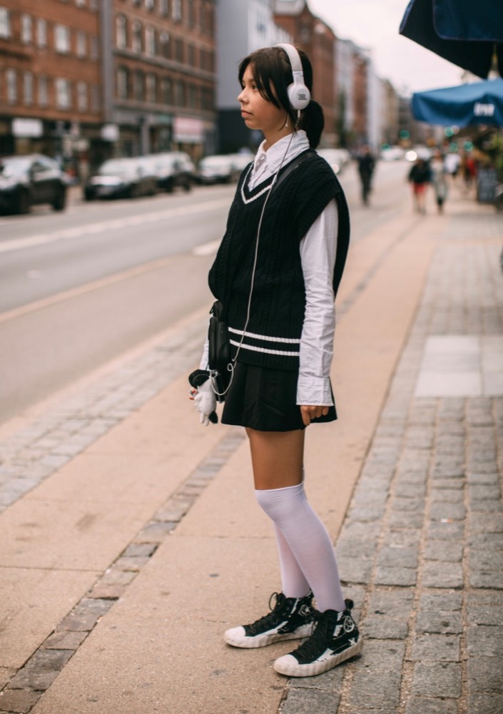 Copenhagen Fashion Week Spring 2022 Street Style #82