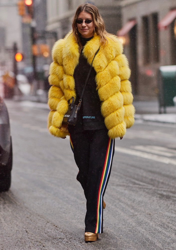 Colorful Fur Coats