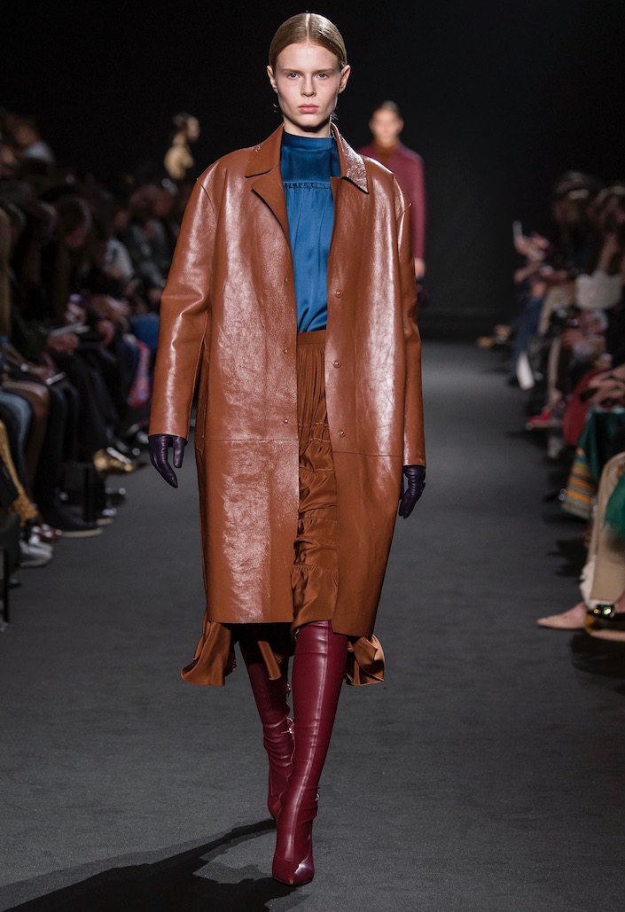 Buttery Brown Leather Coats