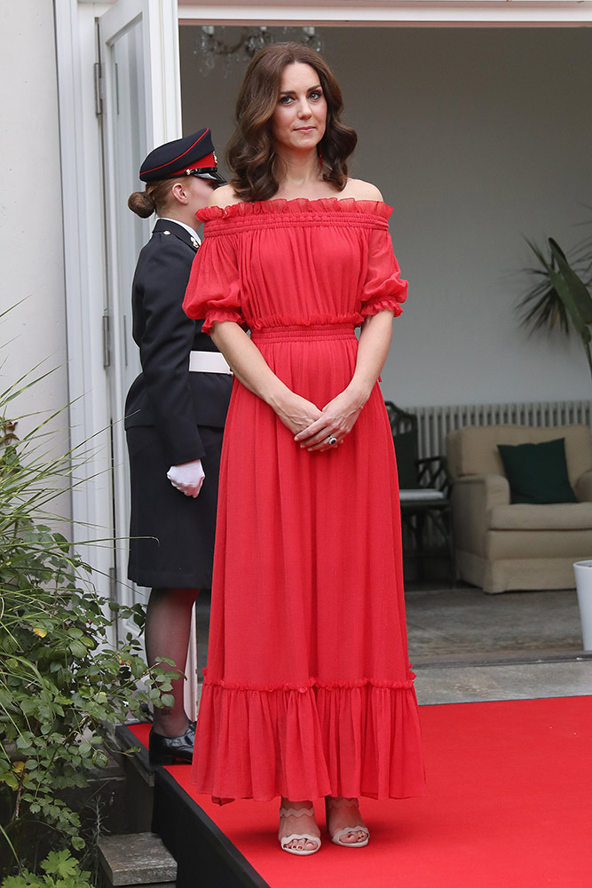 Kate Middleton in Alexander McQueen