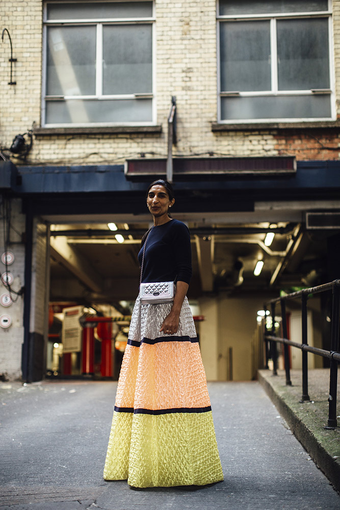 London Fashion Week Fall 2018 Street Style #87