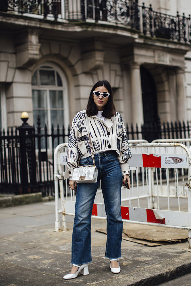 London Fashion Week Fall 2018 Street Style #35