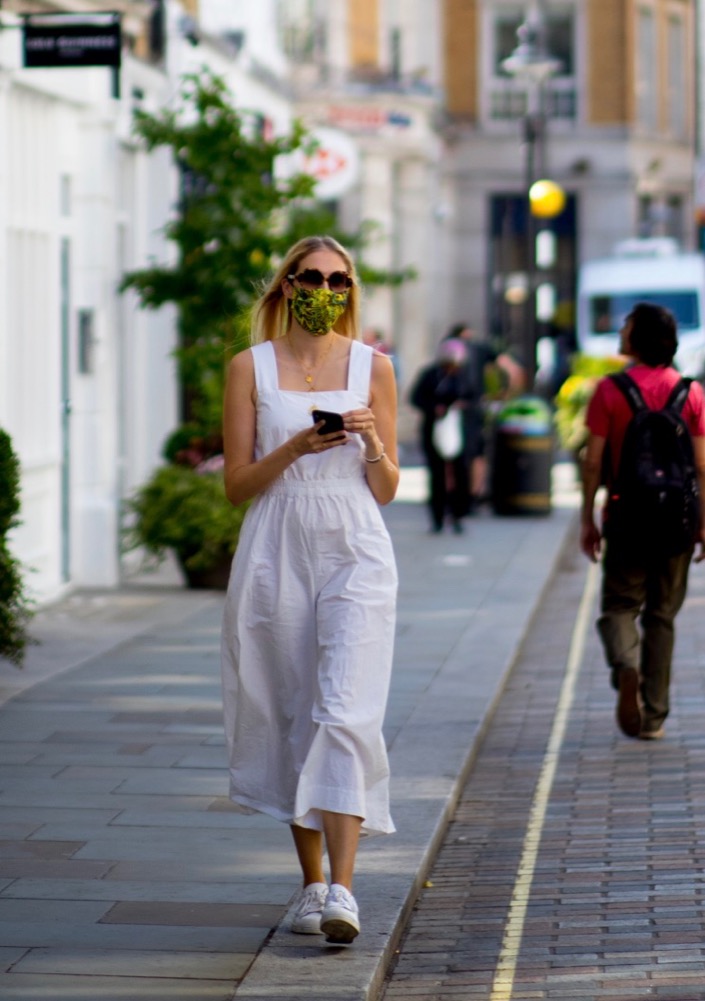 London Fashion Week Spring 2021 Street Style #50