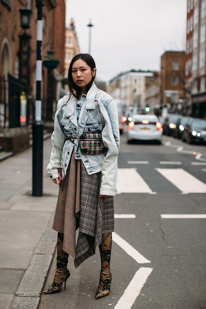 London Fashion Week Street Style Fall 2019 #46