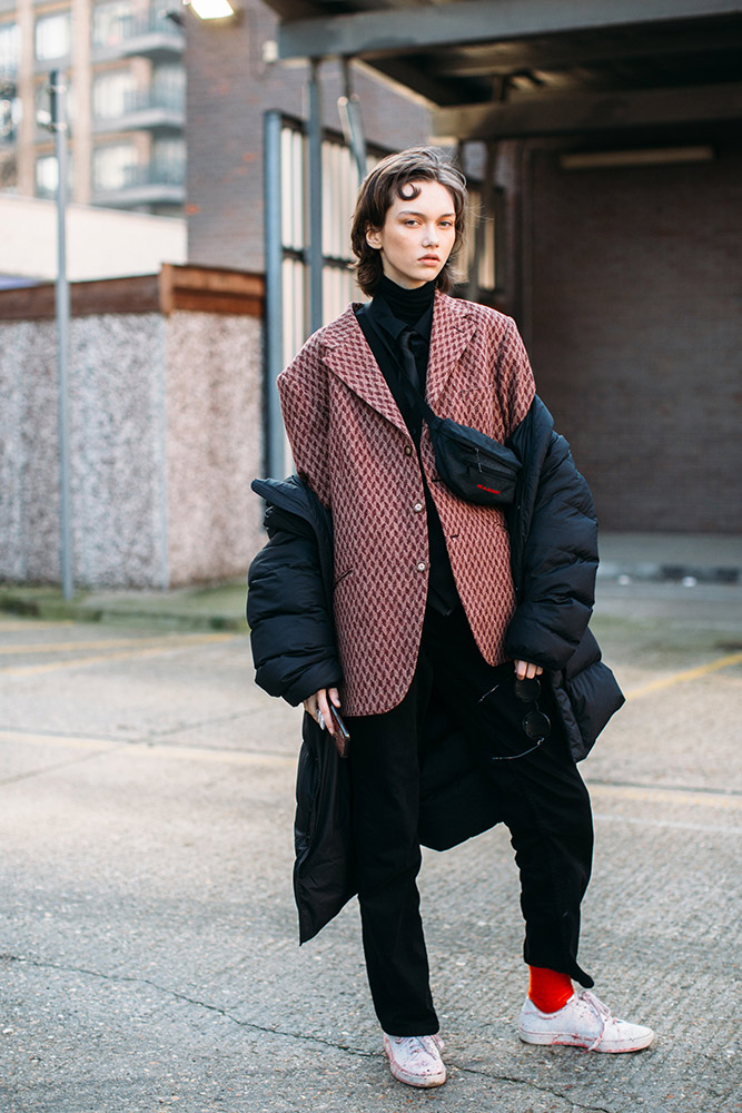 London Fashion Week Street Style Fall 2019 #57