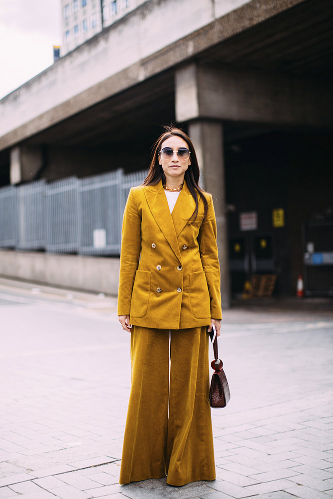 London Fashion Week Street Style Spring 2019 #68