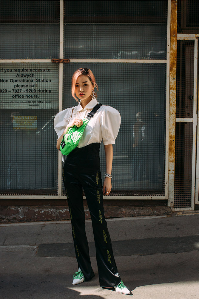 London Fashion Week Street Style Spring 2020 #57