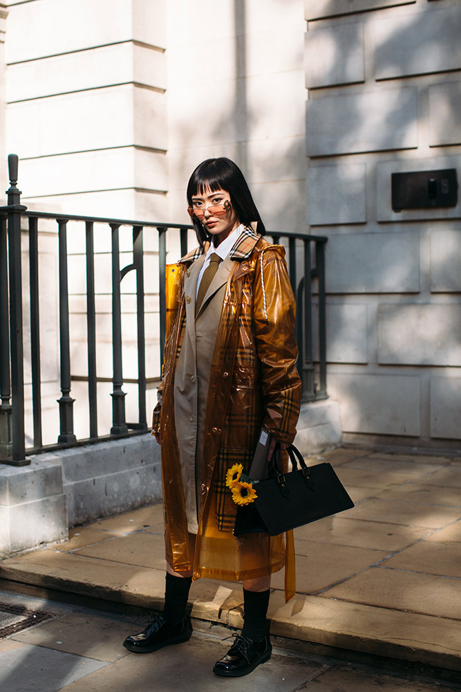 London Fashion Week Street Style Spring 2020 #55