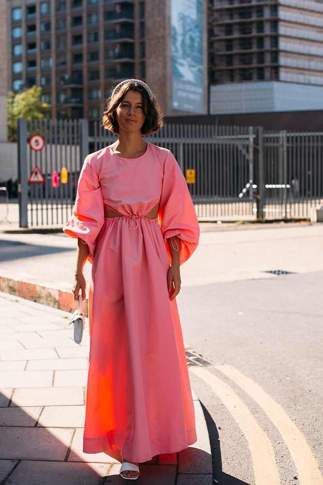 London Fashion Week Street Style Spring 2020 #56