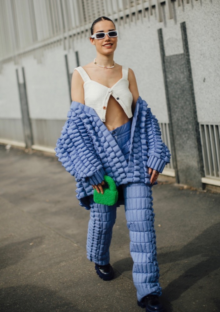 MFW Fall 2022 Street Style #3