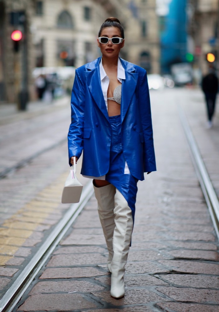 MFW Spring 2022 Street Style #100