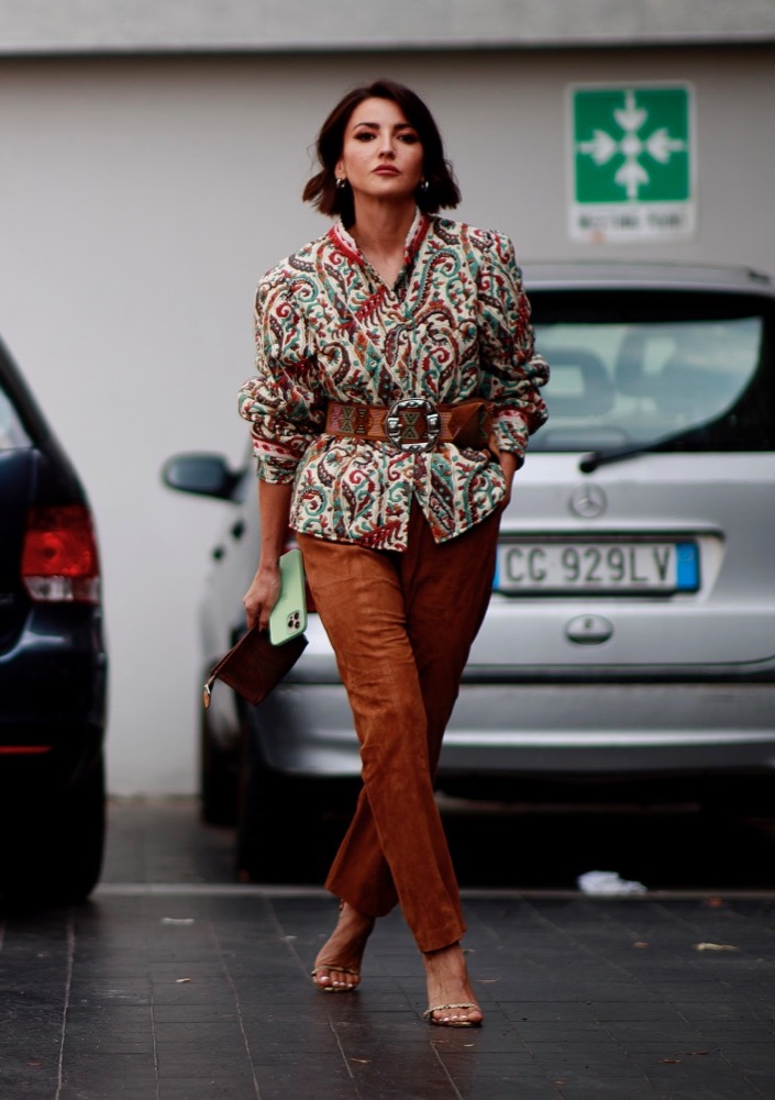 MFW Spring 2022 Street Style #10