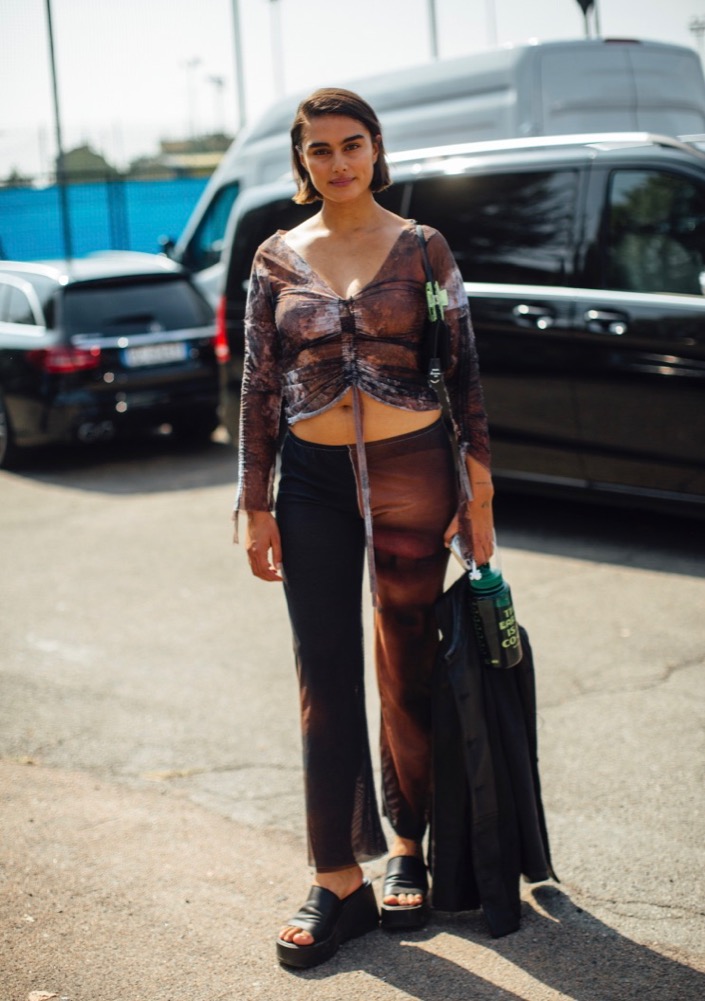 MFW Spring 2022 Street Style #9