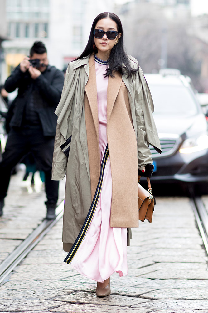 Milan Fashion Week Fall 2018 Street Style #26