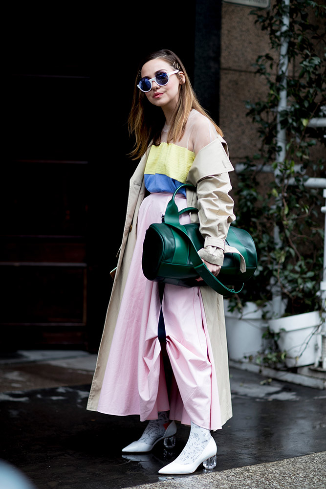 Milan Fashion Week Fall 2018 Street Style #30