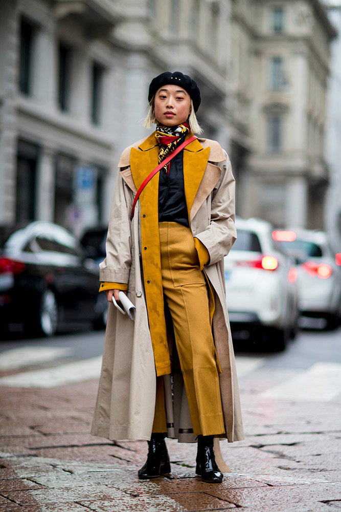 Milan Fashion Week Fall 2018 Street Style #32