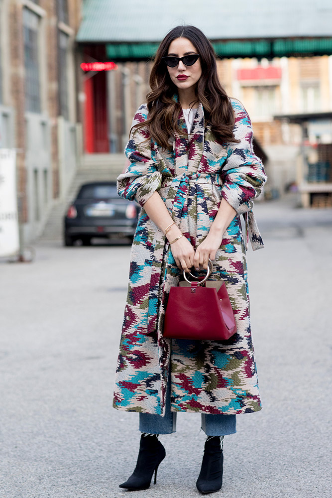 Milan Fashion Week Fall 2018 Street Style