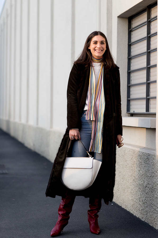 Milan Fashion Week Fall 2018 Street Style #69