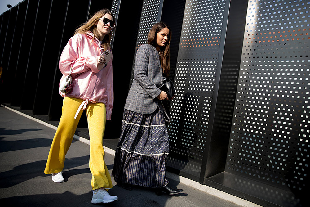 Milan Fashion Week Fall 2018 Street Style #75